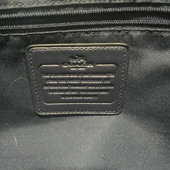 Coach “Carlyle” Blue Hobo Bag with Relaxed Silhouette - Picture 7 of 7